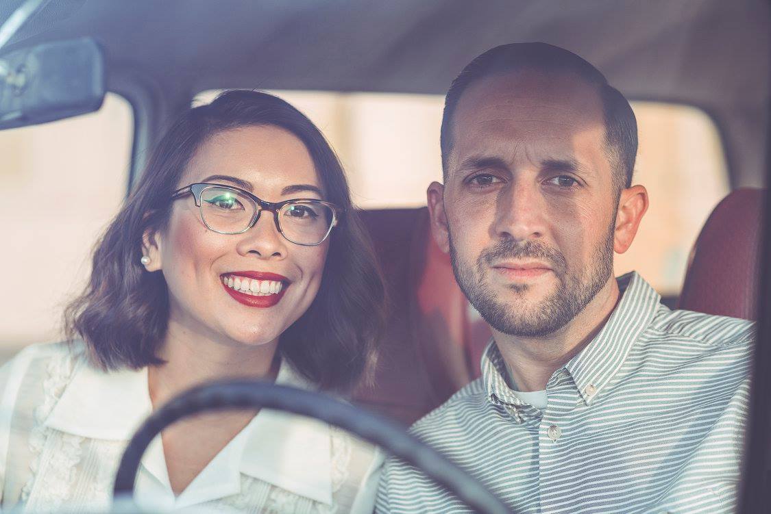 Angel and Jason's vegan wedding