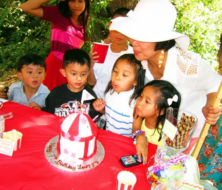 blowing-of-cake