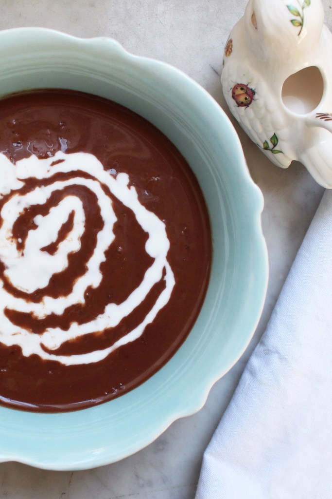 champorado with table setting