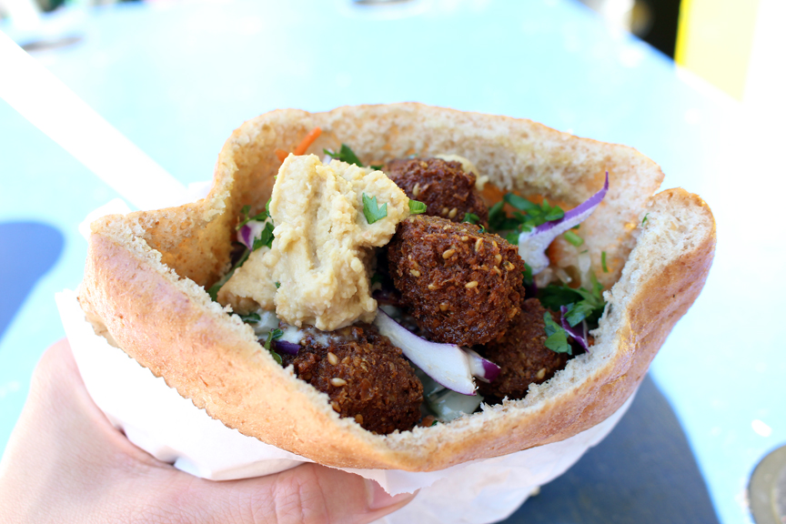 flying falafel pocket combo