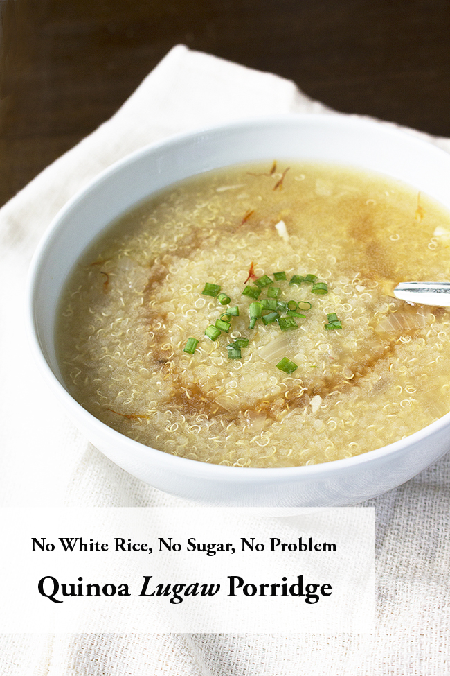 no white rice no sugar no problem quinoa lugaw astigvegan copy