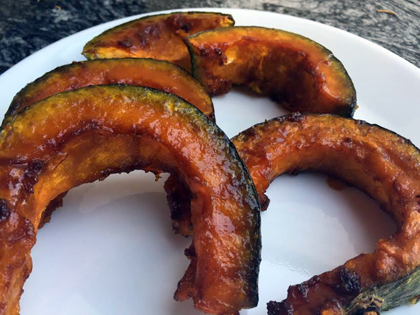 roasted squash on a plate