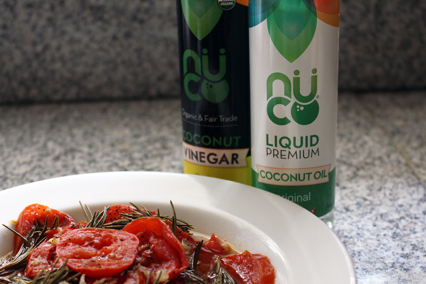 roasted tomatoes with nuco