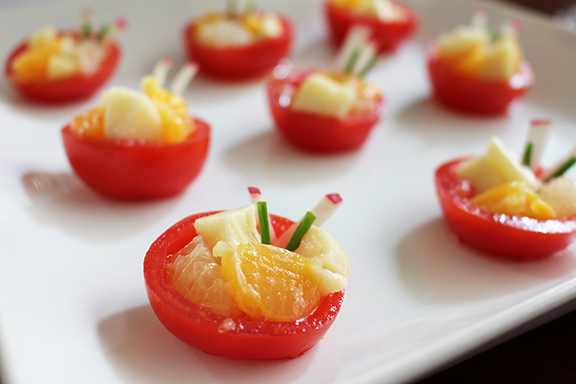 vegan filipino kinilaw canape cu