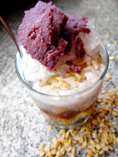 vegan halo halo