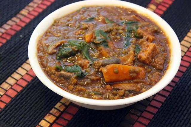 vegan munggo stew