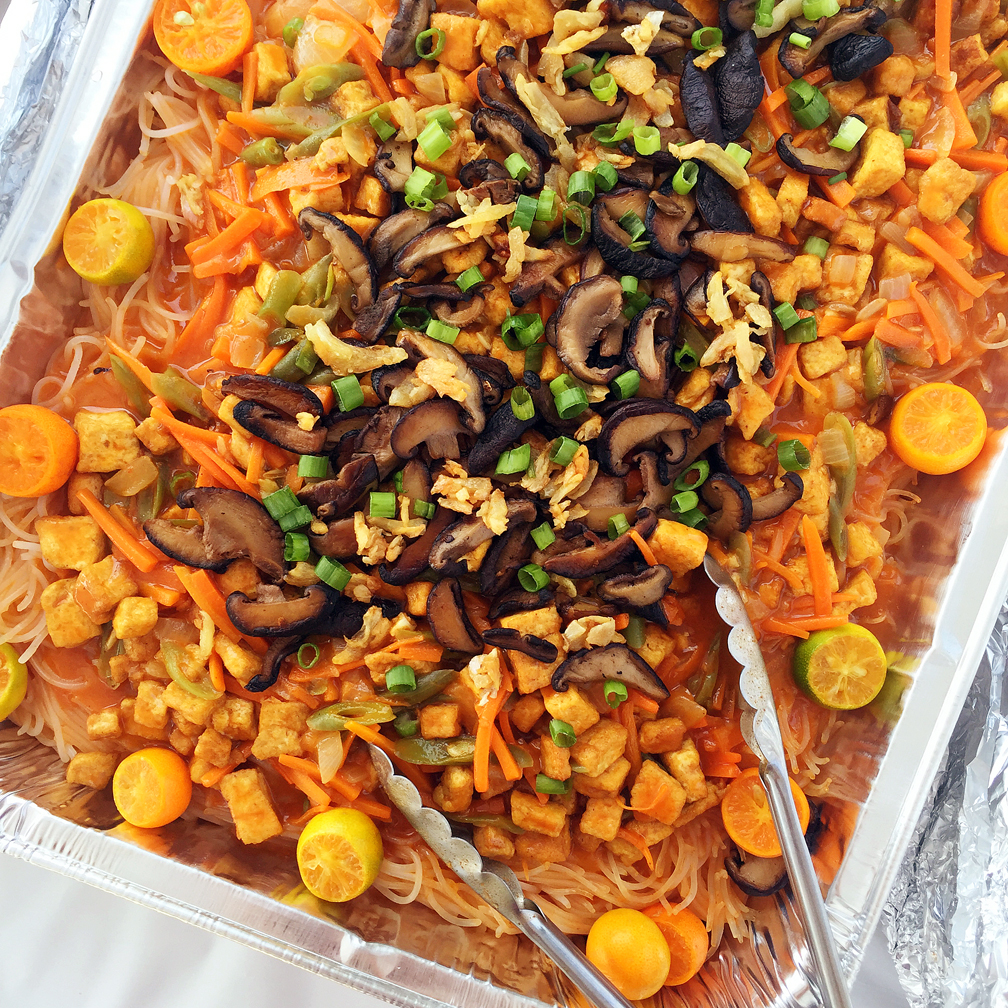 vegan pancit palabok astig vegan