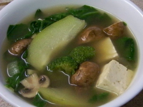 vegan tinola